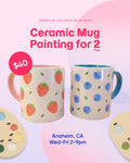 Ceramic Mug Painting for 2 People