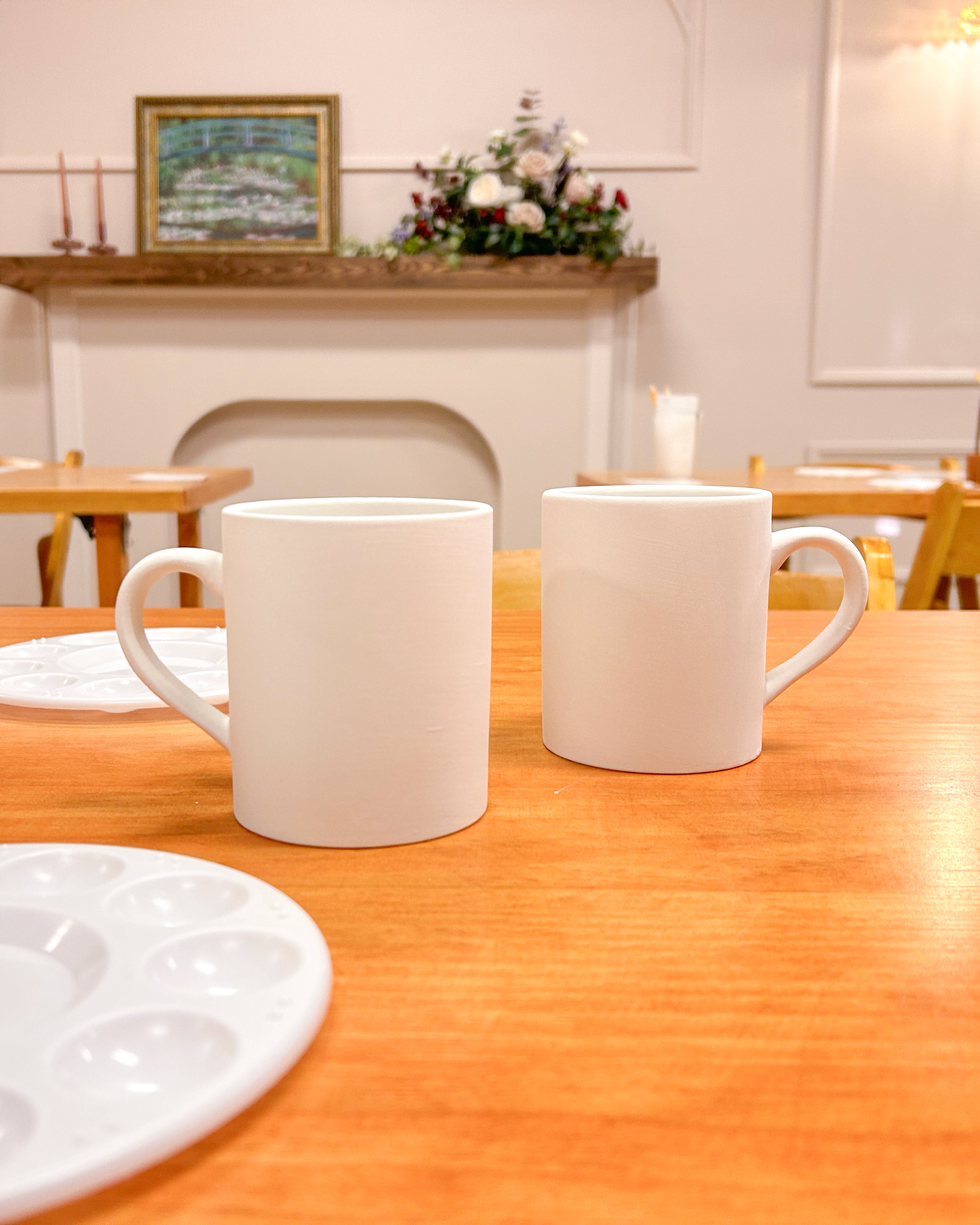 Ceramic Mug Painting for 2 People