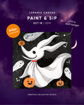 Oct 18 | 12:00 PM | Ceramic Canvas Paint & Sip: Zero’s Nightmare