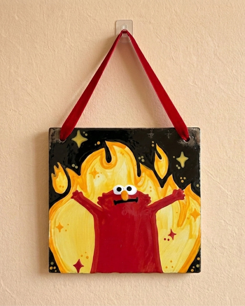 Sep 12 | 7:00 PM | Ceramic Canvas Paint & Sip: Elmo Rise