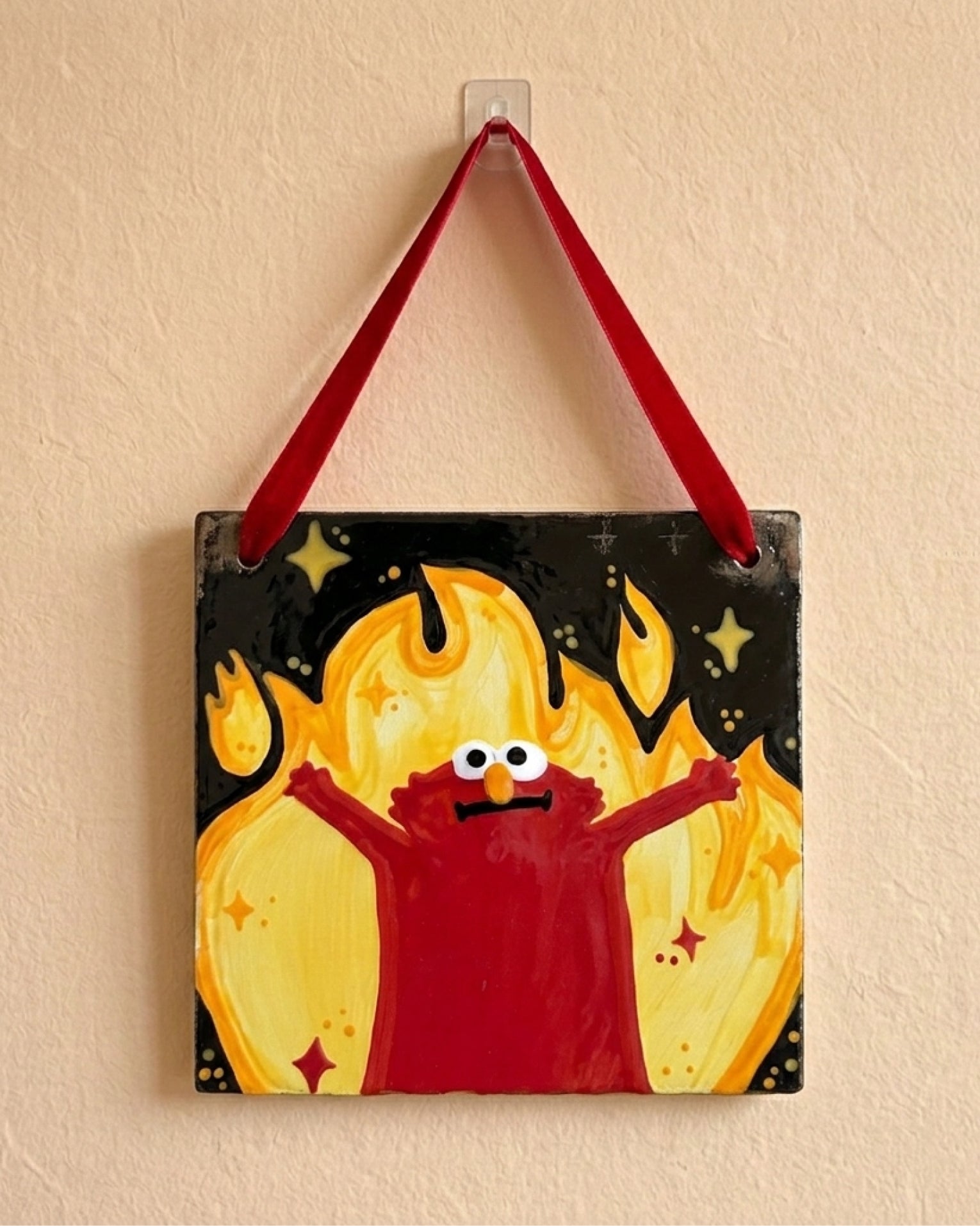 Sep 12 | 7:00 PM | Ceramic Canvas Paint & Sip: Elmo Rise