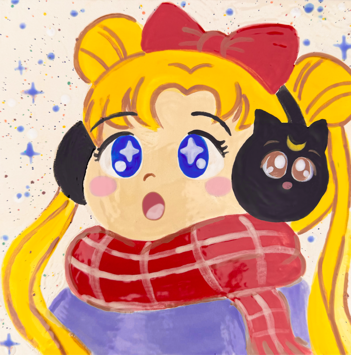 Dec 13 | 12:00 PM | Ceramic Canvas Paint & Sip: Sailor Moon's Snow Day